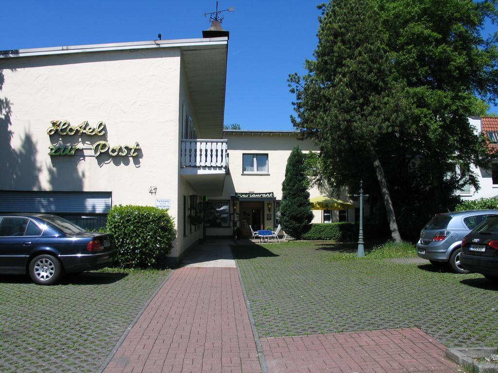 וופרטל Hotel Restaurant Zur Post מראה חיצוני תמונה
